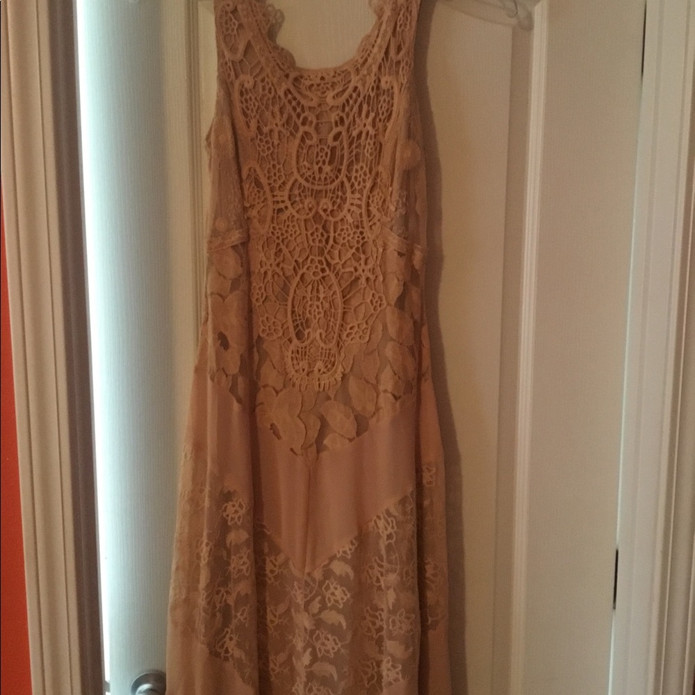 Victorian style lace gown